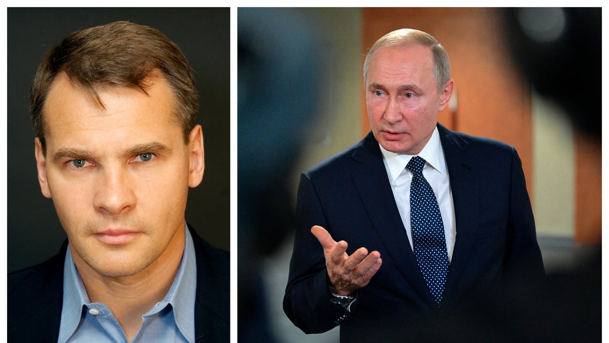 Alex Konanykhin erbjuder miljonbelöning för den som ställer Vladimir Putin inför rätta.